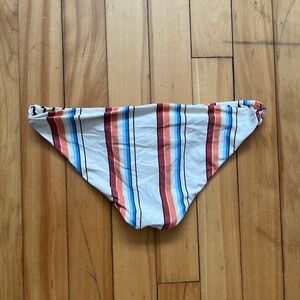 Billabong Reversible Striped Bikini Bottoms Multi Color White Mens Size L